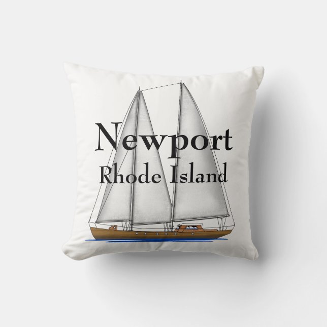 Newport Rhode Island Kussen (Voorkant)