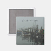 Newport, Rhode Island Magneet (Voorkant / Achterkant)