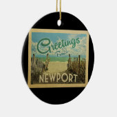 Newport Rhode Island Ornament Beach (Rechts)