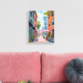 Newport Rhode Island Painting Canvas Afdruk (Insitu (Woonkamer))