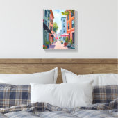 Newport Rhode Island Painting Canvas Afdruk (Insitu (Slaapkamer))