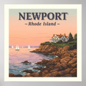  Newport Rhode Island Poster (Voorkant)