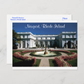 Newport Rhode Island, Rosecliff Mansion Carte post (Devant / Derrière)