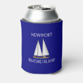 Newport Rhode Island Sailing Blikjeskoeler (Blikje Achterkant)