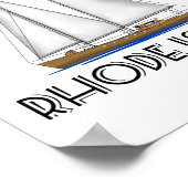 Newport Rhode Island Sailing Poster (Hoek)