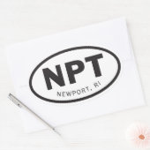 Newport, Rhode Island Sticker (Envelop)