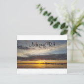 Newport RI Briefkaart (Staand voorkant)