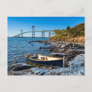 Newport RI Brug Narragansett Bay Rhode Island Briefkaart