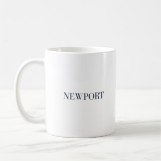 Newport RI Mug - Classic Coastal New England Gift Koffiemok