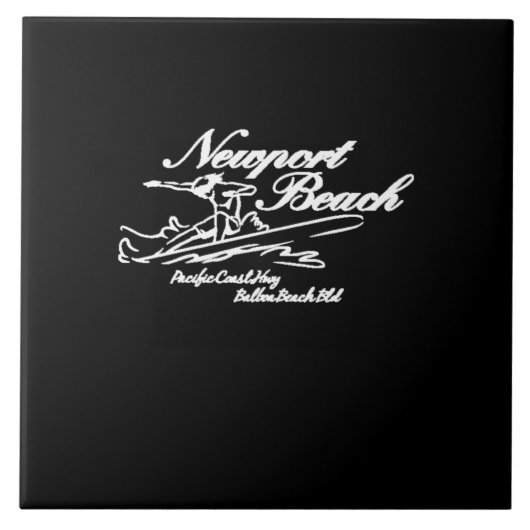 newport strand tegeltje (Voorkant)