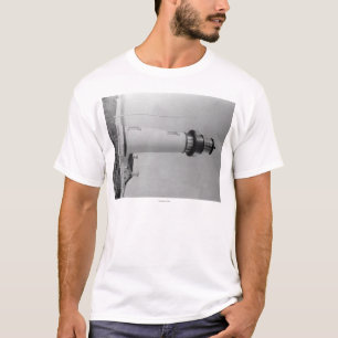 Newport, vuurtoren van Oregon op Cape Fowlweather T-shirt