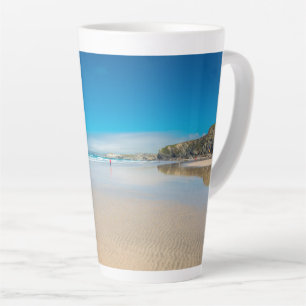 Newquay aan de noordelijke Cornische kust. Engelan Latte Mok