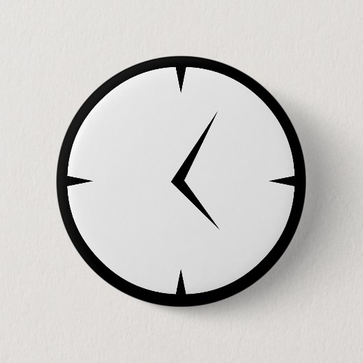 Newskoo Clock Badge Ronde Button 5,7 Cm (Voorkant)