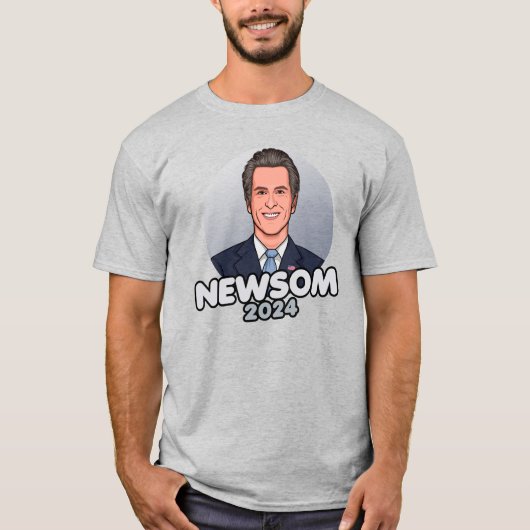 NEWSOM 2024 T-SHIRT (Voorkant)