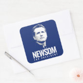 NEWSOM VIERKANTE STICKER (Envelop)