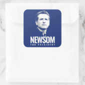 NEWSOM VIERKANTE STICKER (Tas)