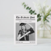 Newspaper 2026 Graduation Photos Save The Date (Debout devant)