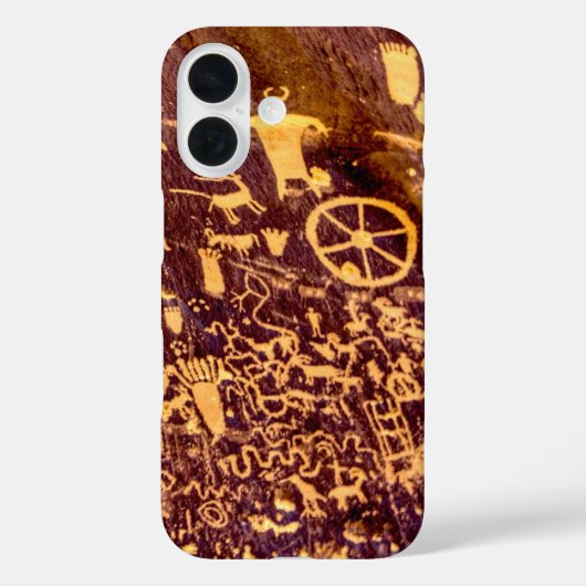 Newspaper Rock American Indian Utah Case-Mate iPhone Case (Achterkant)