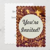 Newspaper Rock American Indian Utah Kaart (Voorkant / Achterkant)