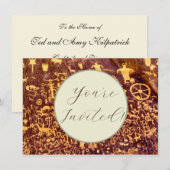 Newspaper Rock American Indian Utah Kaart (Voorkant / Achterkant)