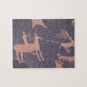 Newspaper Rock, S.P., UT Near Monticello. Legpuzzel