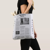 Newspaper Tote Draagtas (Dichtbij)