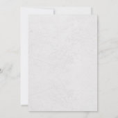 Newspaper Unique Fun Photo aesthetic Baby Shower Kaart (Achterkant)