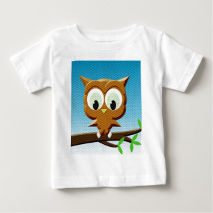 Newsprint Cartoon Owl
