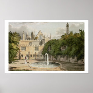 Newstead Abbey, van R. Ackermann's (1764-1834) 'R Poster