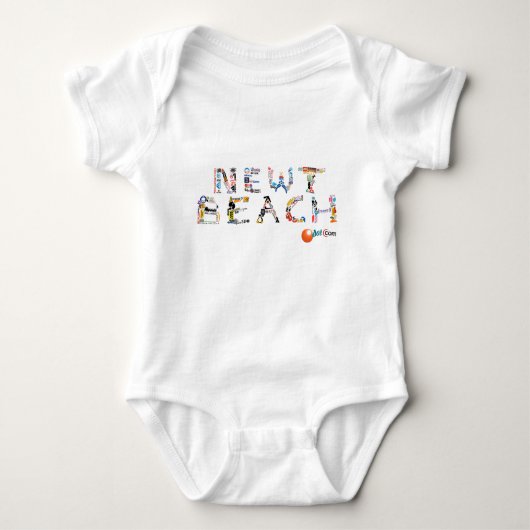 Newt Beach Officiële CoolBaby™ Romper (Voorkant)
