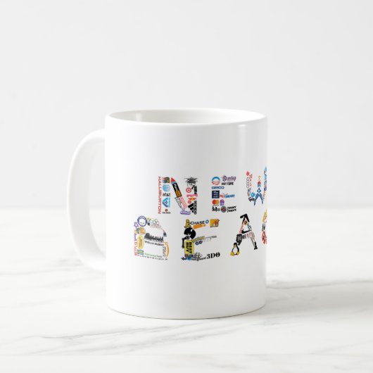 Newt Beach Officiële NewtMug™ Coffee Mok (Voorkant links)