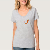 Newt Brigade T-shirt met V-hals voor dames (Voorkant)