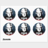 NEWT GINGRICH 2016 KANDIDAAT RONDE STICKER (Vel)