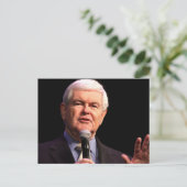 Newt Gingrich Briefkaart (Staand voorkant)