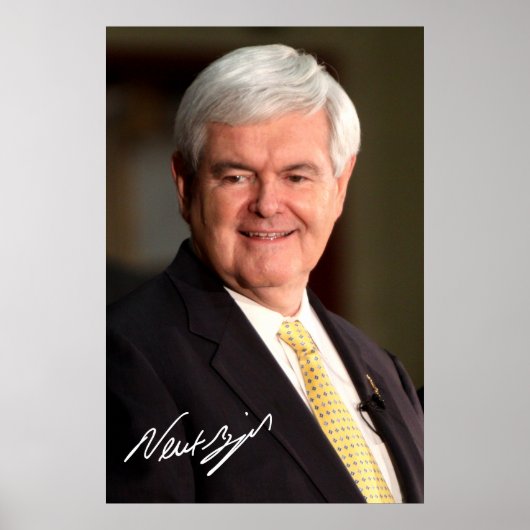 Newt Gingrich Poster (Voorkant)