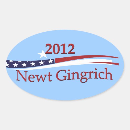 Newt Gingrich Stickers (Voorkant)