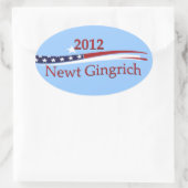 Newt Gingrich Stickers (Tas)
