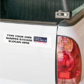 Newt Gingrich voor President (2) Bumpersticker (Op Truck)
