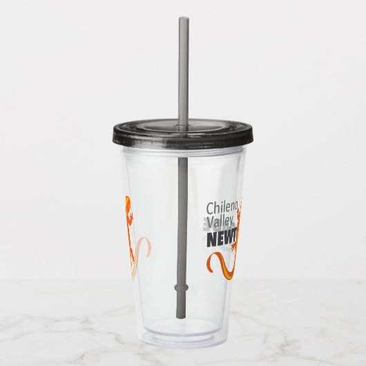 Newt Logo Acryl Tumbler Acryl Drinkbeker (Rechts)