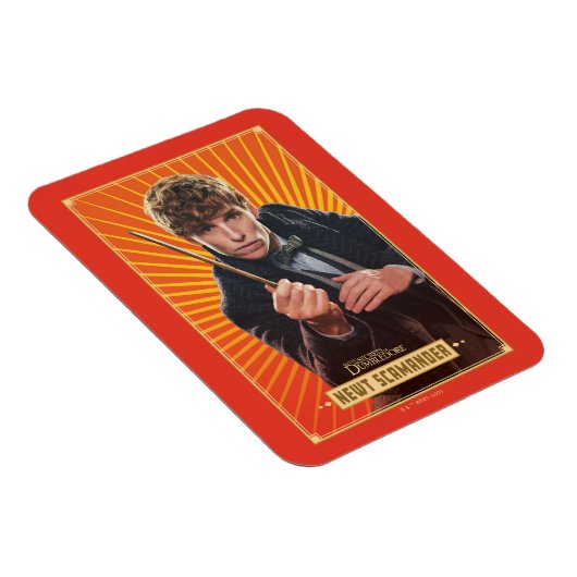 Newt Scamander Character Graphic Magneet (Rechterzijde)