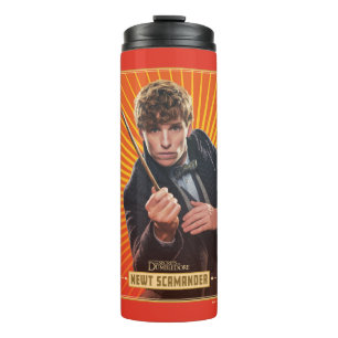 Newt Scamander Character Graphic Thermosbeker
