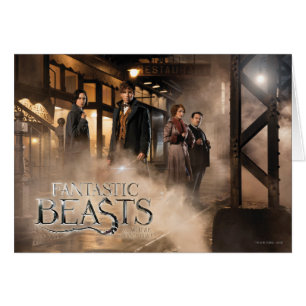 NEWT SCAMANDER™ & Co. op het treinstation