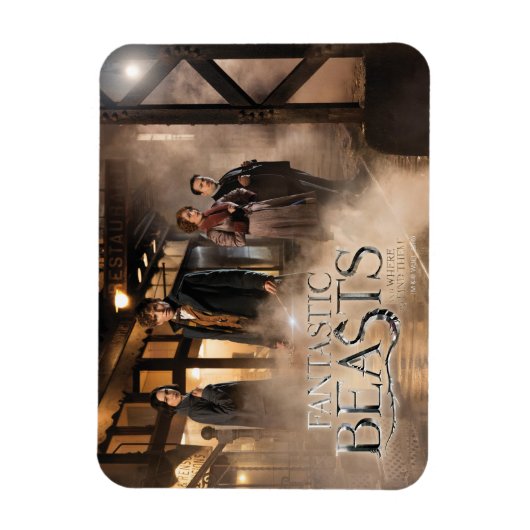 NEWT SCAMANDER™ & Co. op het treinstation Magneet (Verticaal)