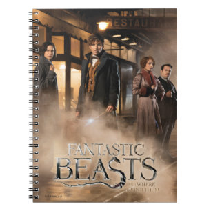 NEWT SCAMANDER™ & Co. op het treinstation Notitieboek