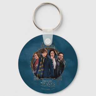 NEWT SCAMANDER™ en Company Art Nouveau Frame Sleutelhanger