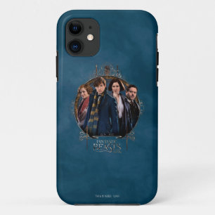 NEWT SCAMANDER™ en Company Art Nouveau Lijst iPhone 11 Hoesje