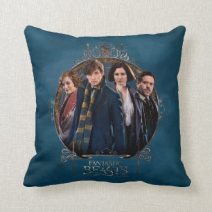 NEWT SCAMANDER™ en Company Art Nouveau Lijst Kussen