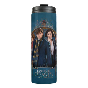 NEWT SCAMANDER™ en Company Art Nouveau Lijst Thermosbeker