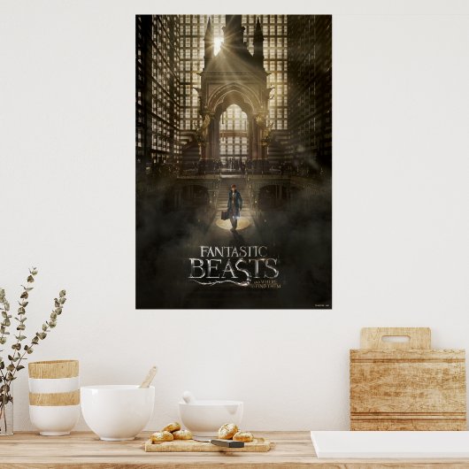 NEWT SCAMANDER™ in MACUSA™ Headquarters Poster (Keuken)