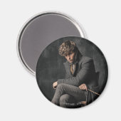 NEWT SCAMANDER™ Photo Magneet (Voorkant / Achterkant)